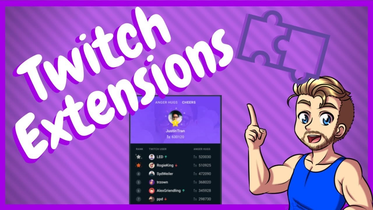 twitch google extension