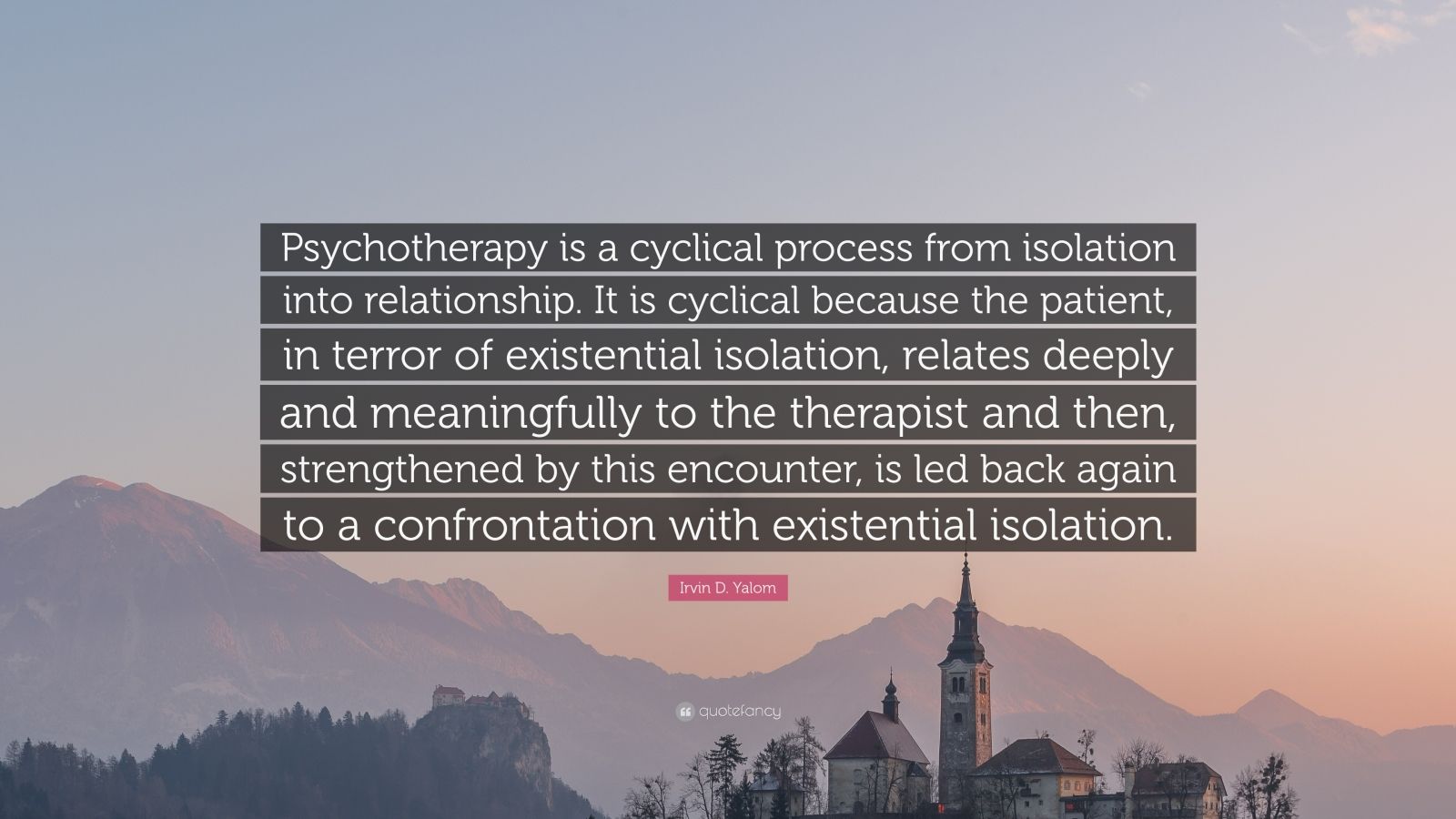 yalom quotes about therapy